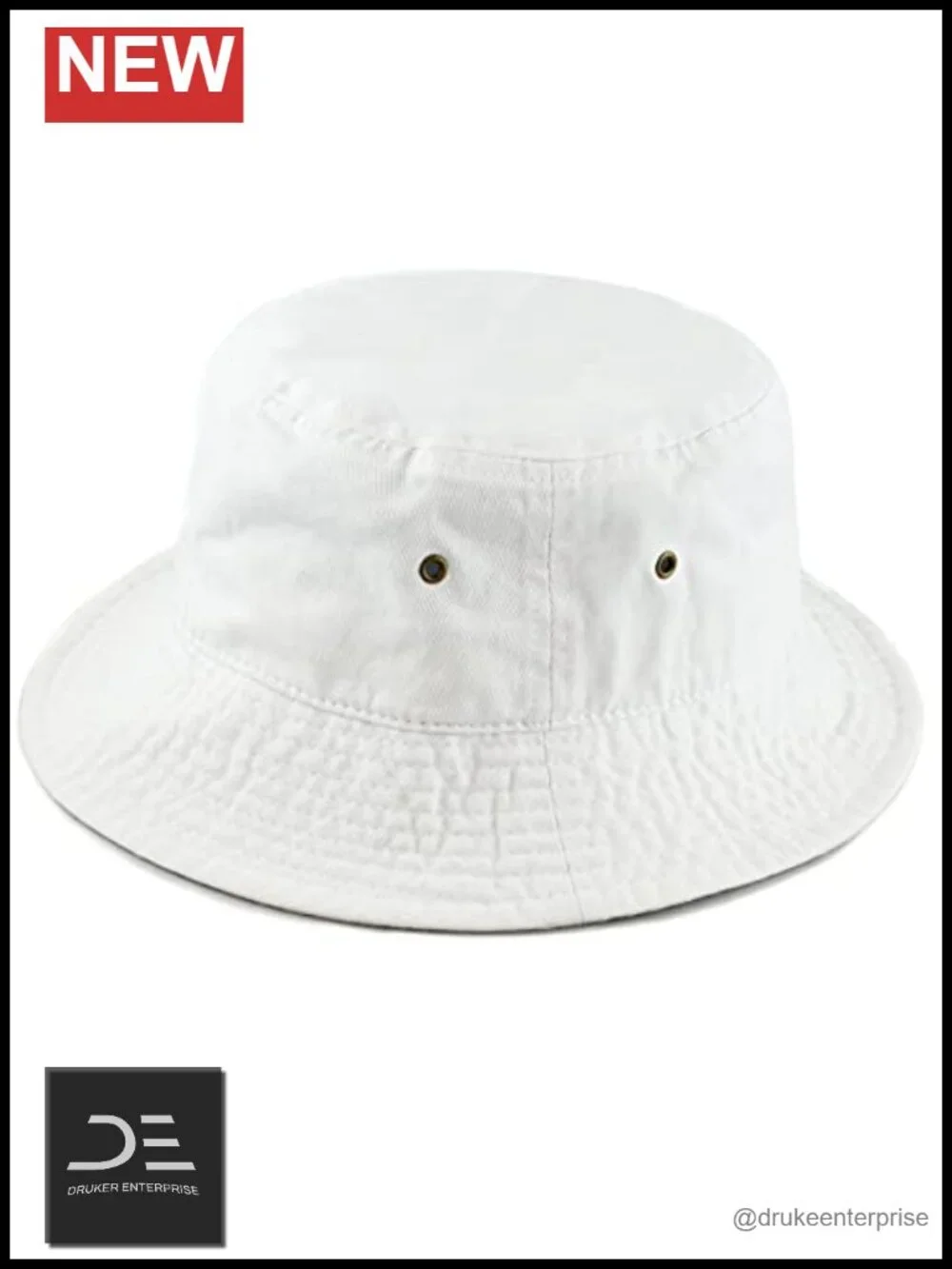 Cotton Bucket Hat Packable Sun Hat Unisex Travel Beach Fisherman Hat Outdoor